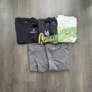 Hollister Shirt Bundle Lot Mens Small University Of Oregon UO Ducks Challenger